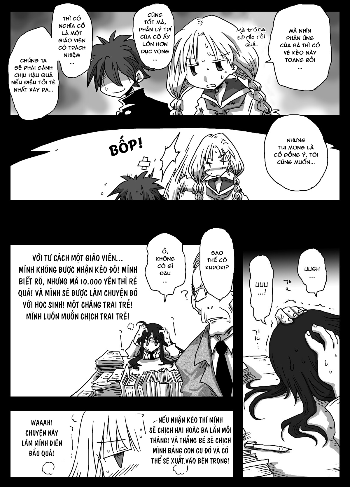 HentaiVN.net - Ảnh 16 - Thế giới đảo lộn về quan niệm giới tính [Teisou Gyakuten Sekai] - Chap 4