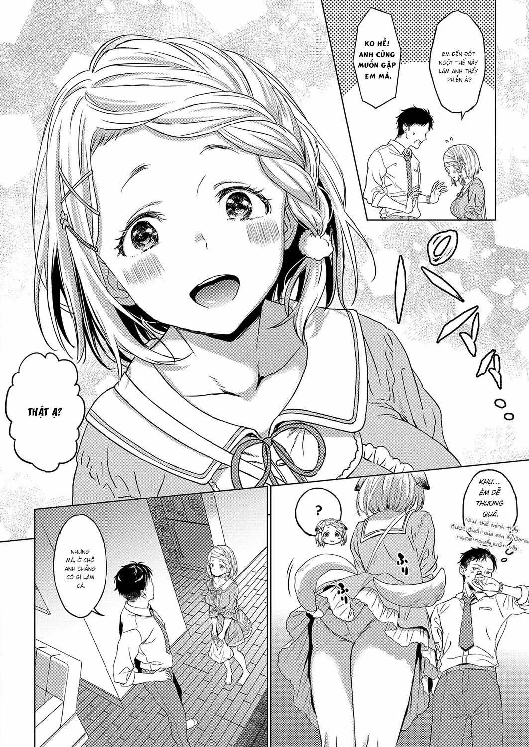 HentaiVN.net - Ảnh 4 - Sự bình yên giản đơn [Honokana Yasuragi] - Oneshot