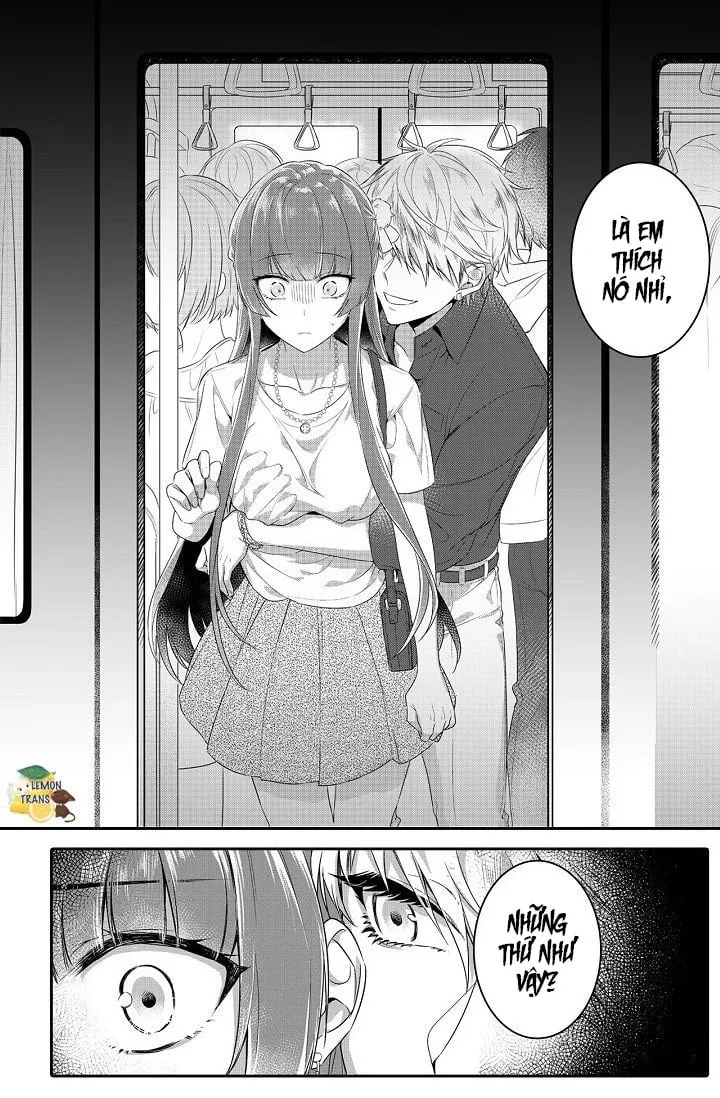 HentaiVN.net - Ảnh 14 - Lớp học đặc biệt trên tàu cùng với sensei! [Full] [Special Class With Teacher on the Train, 電車で、授業。先生と。～こんなところで感じちゃう～] - Chap 2