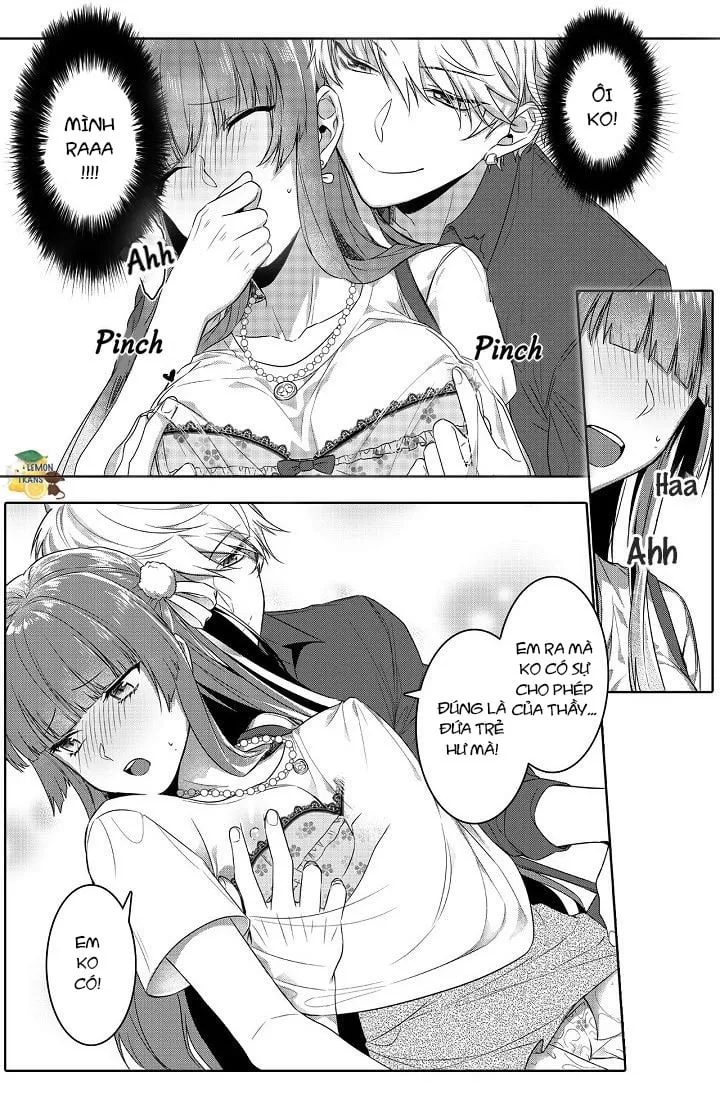 HentaiVN.net - Ảnh 22 - Lớp học đặc biệt trên tàu cùng với sensei! [Full] [Special Class With Teacher on the Train, 電車で、授業。先生と。～こんなところで感じちゃう～] - Chap 2