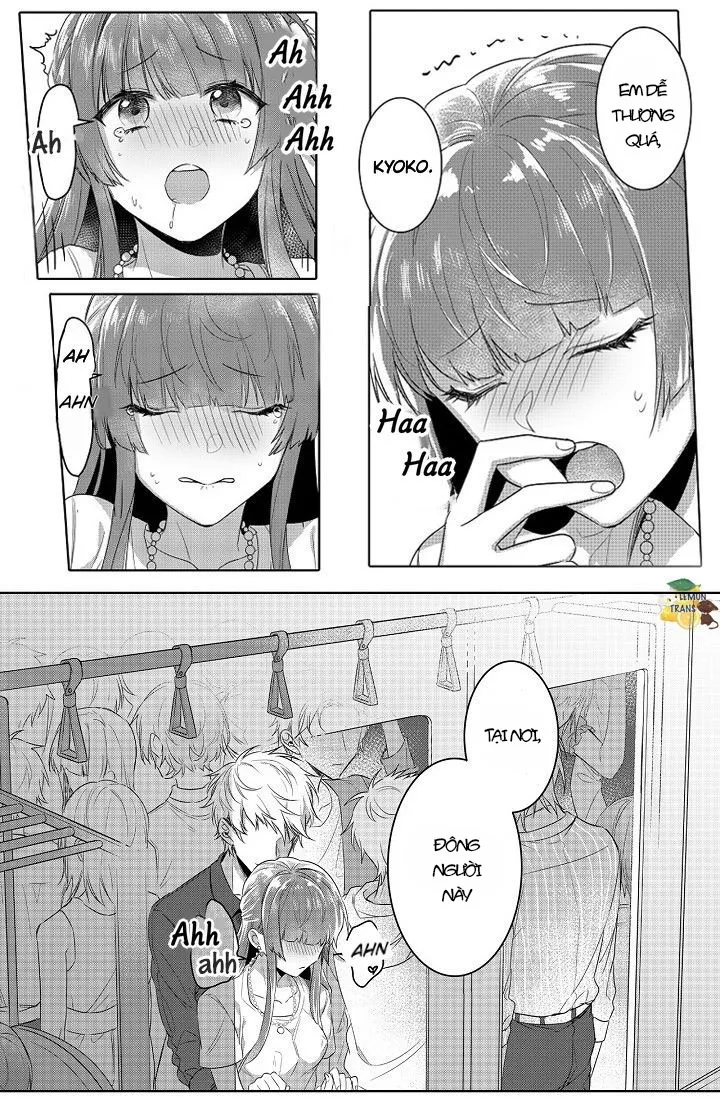 HentaiVN.net - Ảnh 13 - Lớp học đặc biệt trên tàu cùng với sensei! [Full] [Special Class With Teacher on the Train, 電車で、授業。先生と。～こんなところで感じちゃう～] - Chap 3