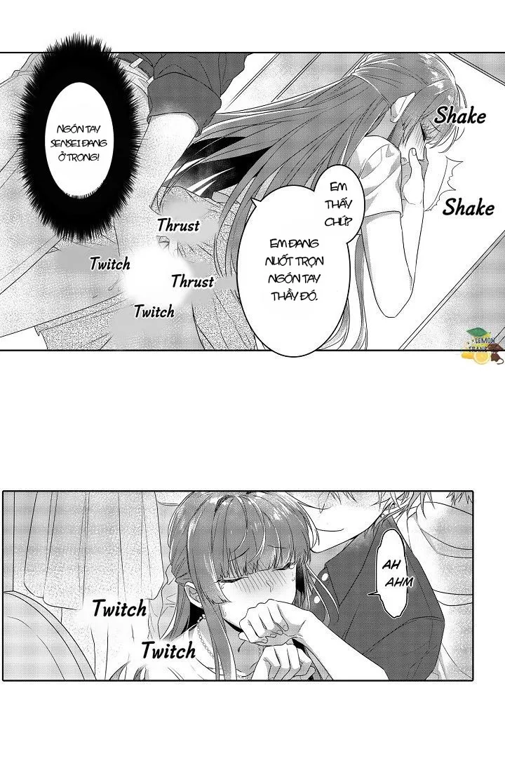 HentaiVN.net - Ảnh 15 - Lớp học đặc biệt trên tàu cùng với sensei! [Full] [Special Class With Teacher on the Train, 電車で、授業。先生と。～こんなところで感じちゃう～] - Chap 3