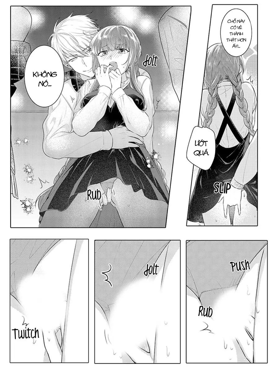 HentaiVN.net - Ảnh 14 - Lớp học đặc biệt trên tàu cùng với sensei! [Full] [Special Class With Teacher on the Train, 電車で、授業。先生と。～こんなところで感じちゃう～] - Chap 9