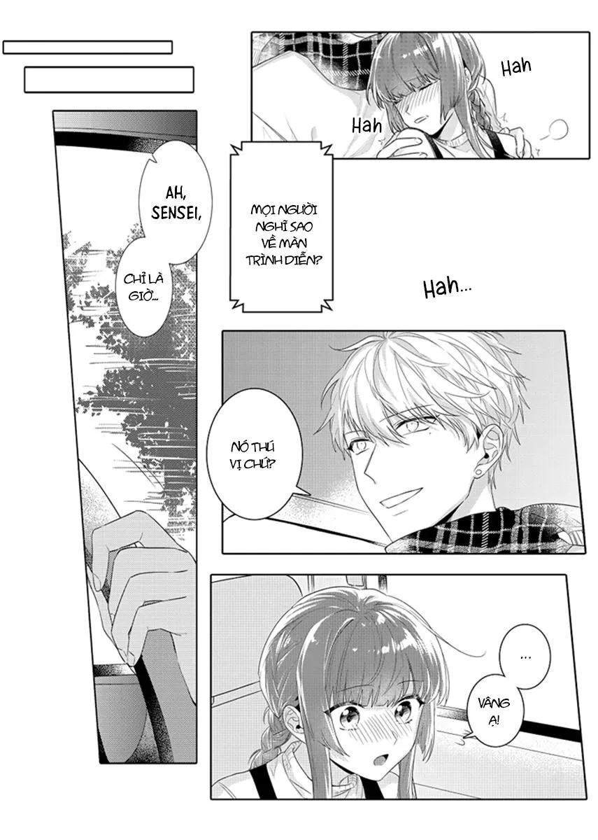 HentaiVN.net - Ảnh 8 - Lớp học đặc biệt trên tàu cùng với sensei! [Full] [Special Class With Teacher on the Train, 電車で、授業。先生と。～こんなところで感じちゃう～] - Chap 10
