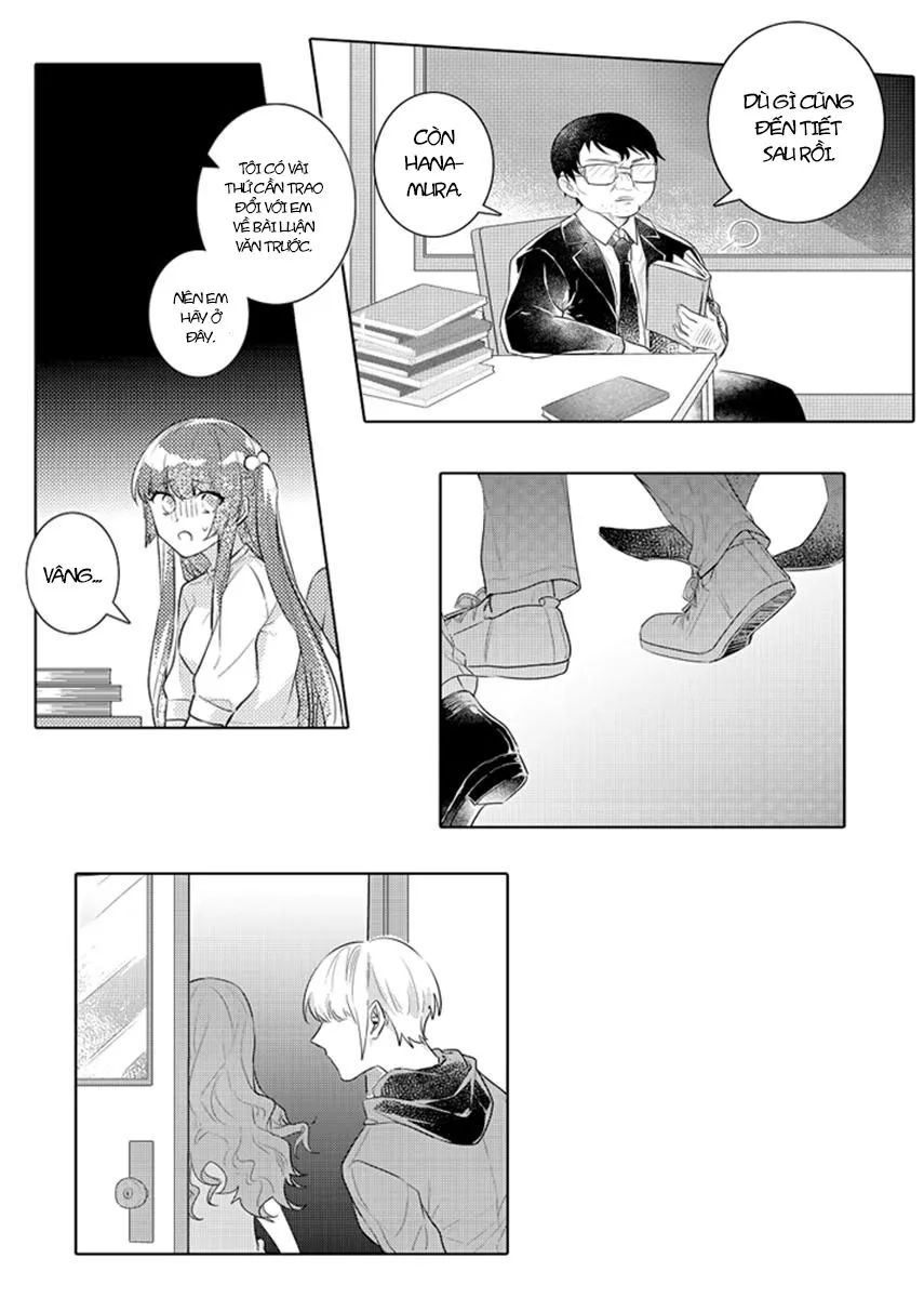 HentaiVN.net - Ảnh 7 - Lớp học đặc biệt trên tàu cùng với sensei! [Full] [Special Class With Teacher on the Train, 電車で、授業。先生と。～こんなところで感じちゃう～] - Chap 11