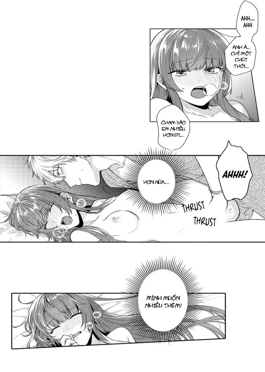 HentaiVN.net - Ảnh 6 - Lớp học đặc biệt trên tàu cùng với sensei! [Full] [Special Class With Teacher on the Train, 電車で、授業。先生と。～こんなところで感じちゃう～] - Chap 15: End