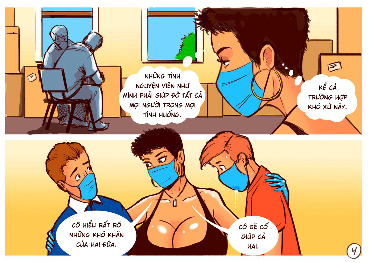 HentaiVN.net - Ảnh 5 - Margarita - Ở nhà chống dịch [Margarita - Stay at Home] - Oneshot