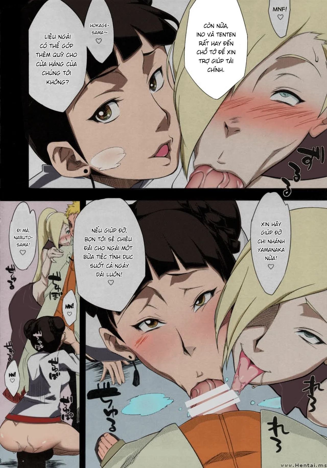 HentaiVN.net - Ảnh 6 - Konoha Donburi - Oneshot màu mè