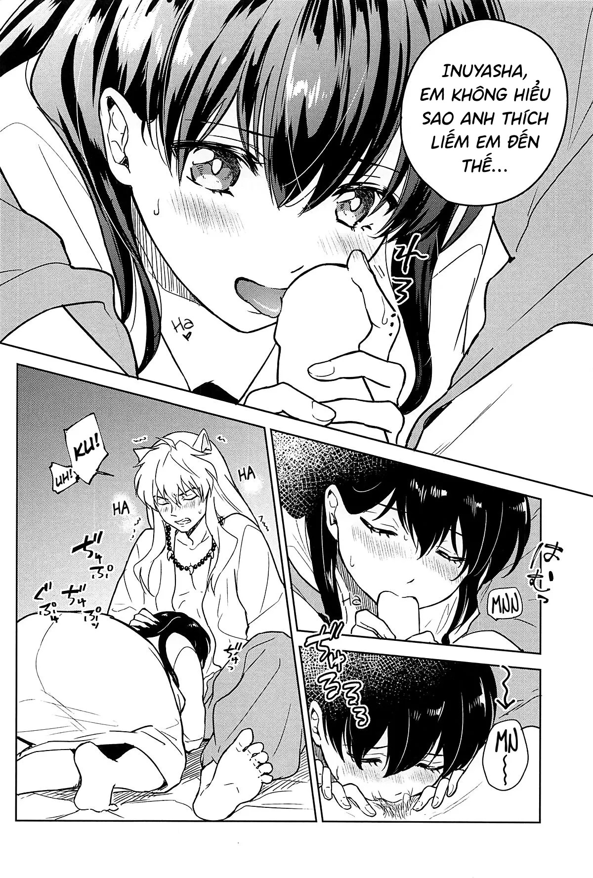 HentaiVN.net - Ảnh 19 - Tuyển tập Inuyasha [HOT Motto; Gaman Dekinai, Kiyoki Ippyou o Onegai shimasu] - Chap 1: HOT Motto