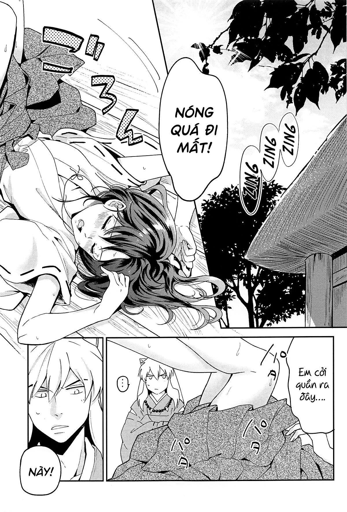 HentaiVN.net - Ảnh 4 - Tuyển tập Inuyasha [HOT Motto; Gaman Dekinai, Kiyoki Ippyou o Onegai shimasu] - Chap 1: HOT Motto