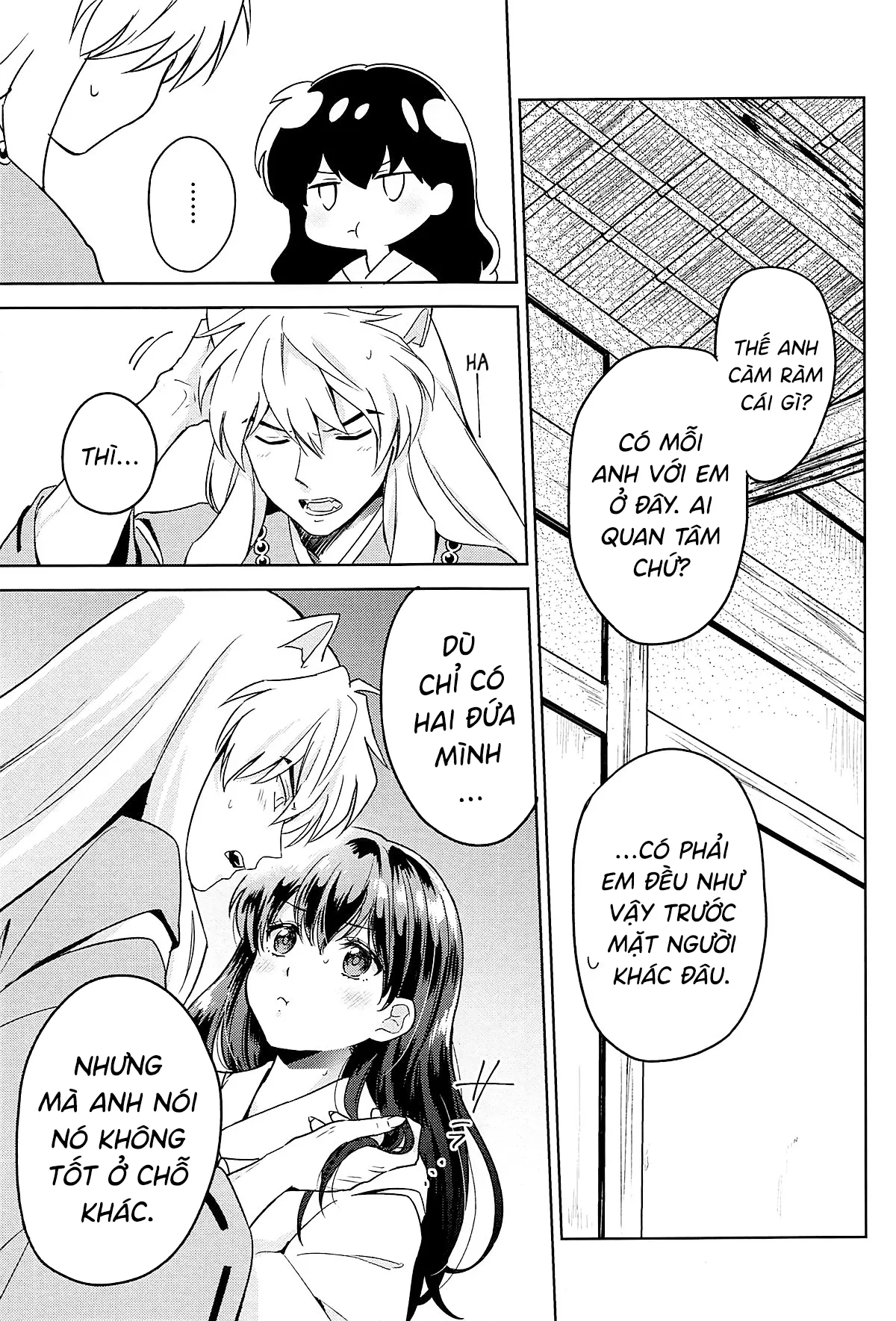 HentaiVN.net - Ảnh 6 - Tuyển tập Inuyasha [HOT Motto; Gaman Dekinai, Kiyoki Ippyou o Onegai shimasu] - Chap 1: HOT Motto