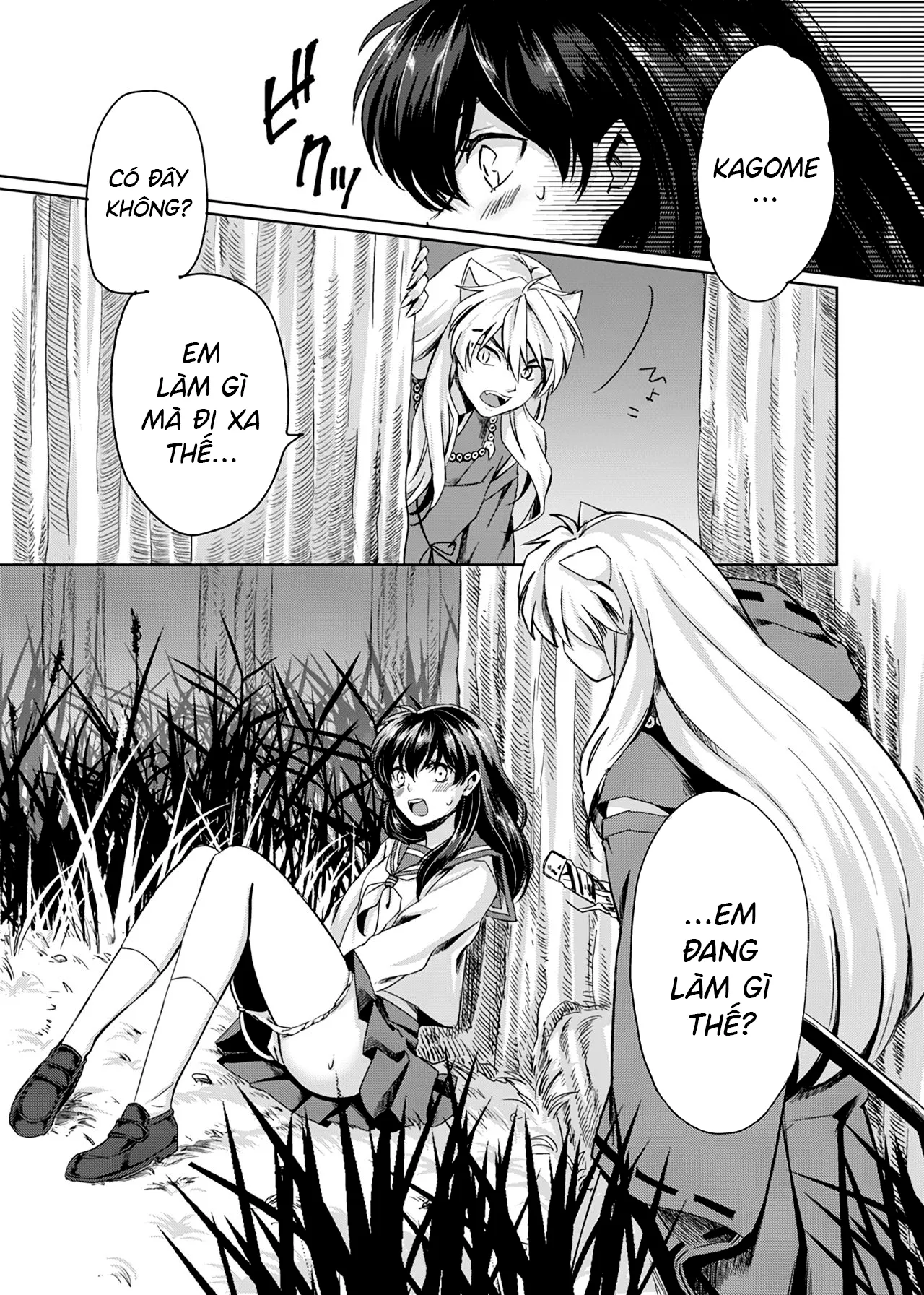 HentaiVN.net - Ảnh 10 - Tuyển tập Inuyasha [HOT Motto; Gaman Dekinai, Kiyoki Ippyou o Onegai shimasu] - Chap 2: I cant stand it