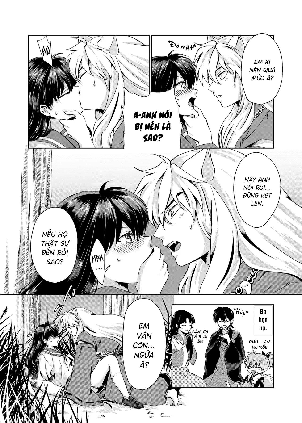 HentaiVN.net - Ảnh 13 - Tuyển tập Inuyasha [HOT Motto; Gaman Dekinai, Kiyoki Ippyou o Onegai shimasu] - Chap 2: I cant stand it