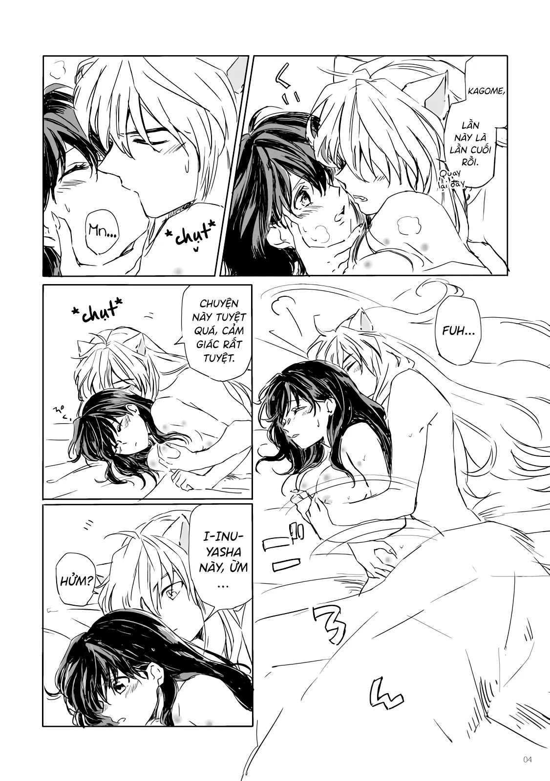 HentaiVN.net - Ảnh 4 - Tuyển tập Inuyasha [HOT Motto; Gaman Dekinai, Kiyoki Ippyou o Onegai shimasu] - Chap 3: Super Comic City Free Distribution Inu x Kago Manga