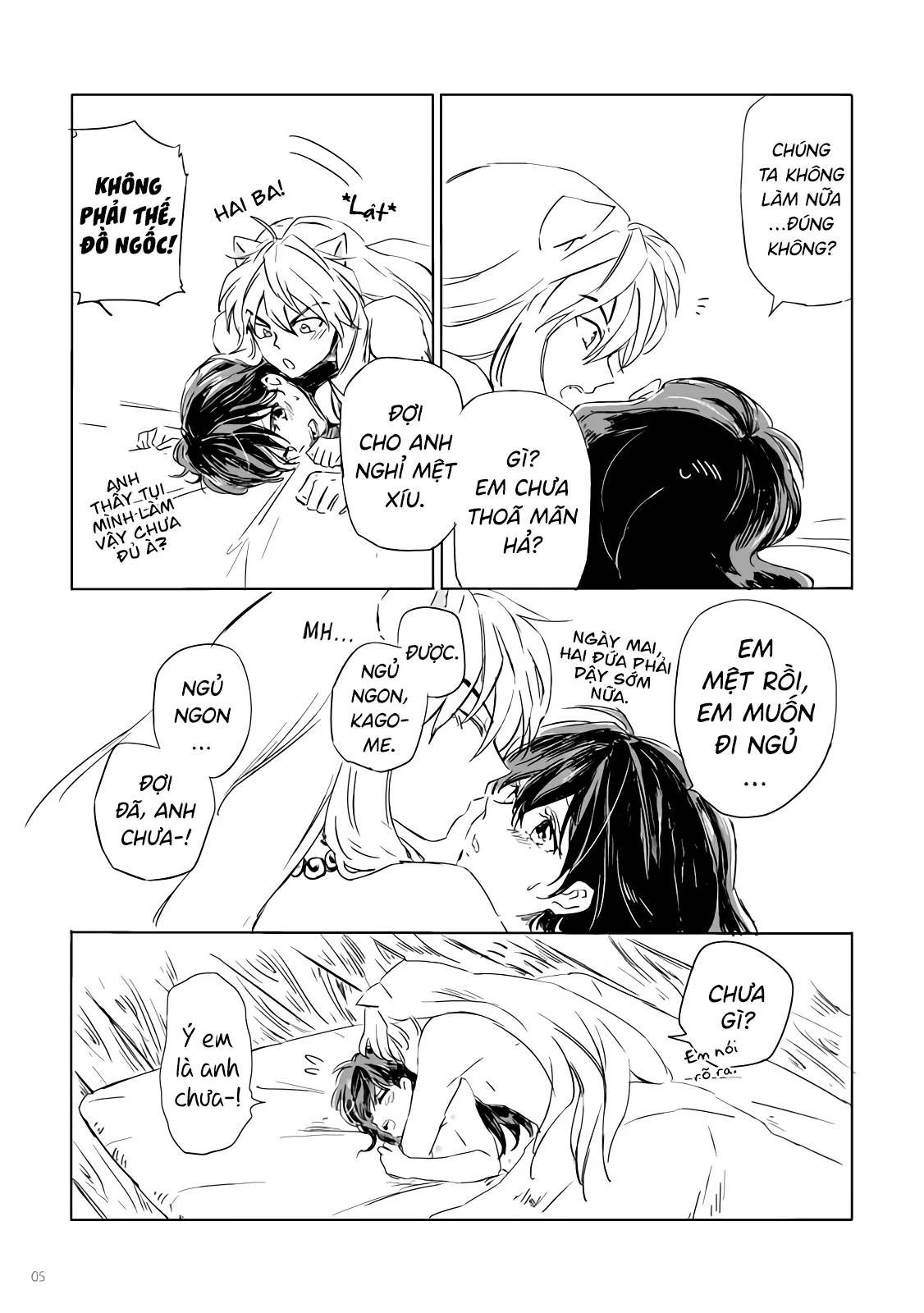 HentaiVN.net - Ảnh 5 - Tuyển tập Inuyasha [HOT Motto; Gaman Dekinai, Kiyoki Ippyou o Onegai shimasu] - Chap 3: Super Comic City Free Distribution Inu x Kago Manga