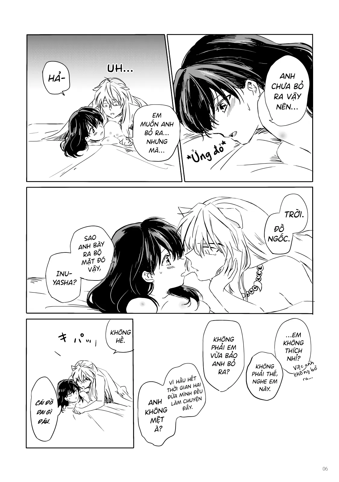 HentaiVN.net - Ảnh 6 - Tuyển tập Inuyasha [HOT Motto; Gaman Dekinai, Kiyoki Ippyou o Onegai shimasu] - Chap 3: Super Comic City Free Distribution Inu x Kago Manga