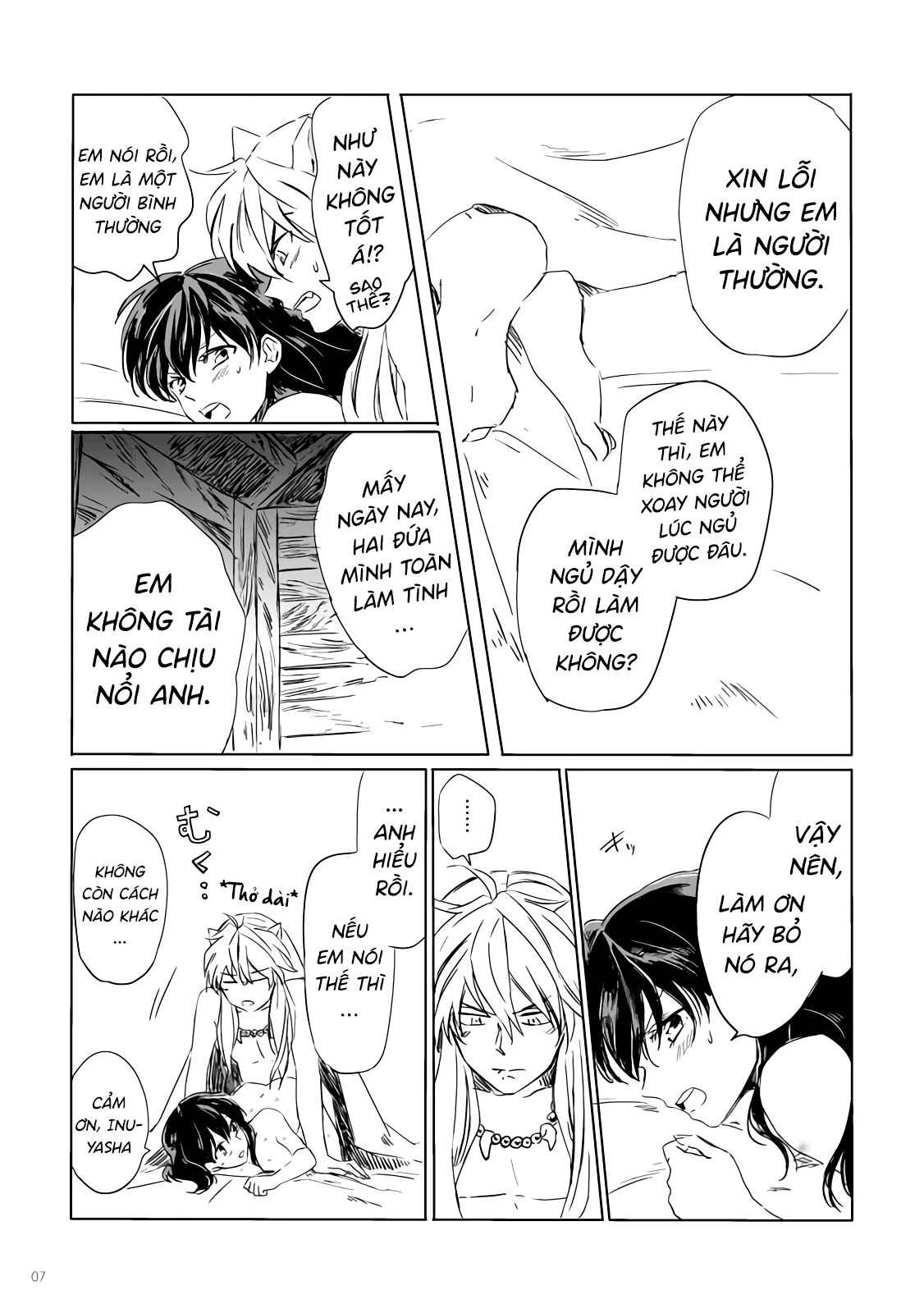 HentaiVN.net - Ảnh 7 - Tuyển tập Inuyasha [HOT Motto; Gaman Dekinai, Kiyoki Ippyou o Onegai shimasu] - Chap 3: Super Comic City Free Distribution Inu x Kago Manga
