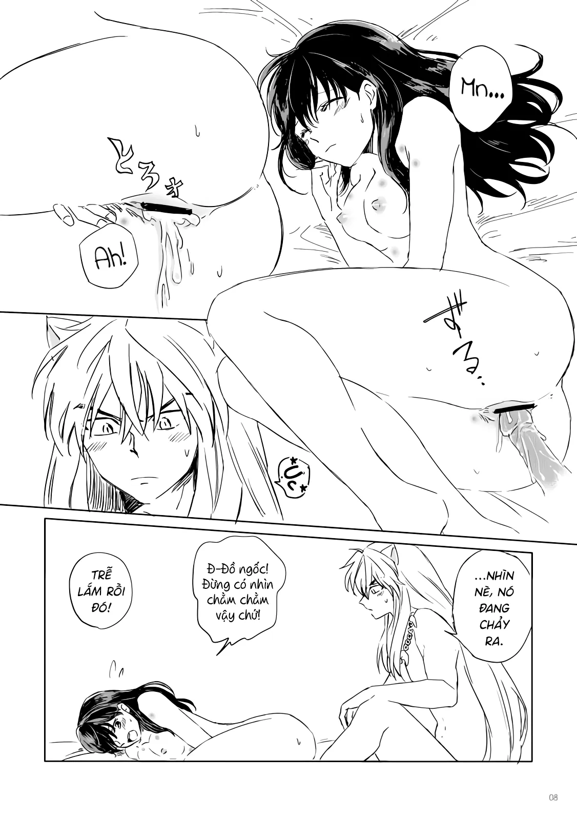 HentaiVN.net - Ảnh 8 - Tuyển tập Inuyasha [HOT Motto; Gaman Dekinai, Kiyoki Ippyou o Onegai shimasu] - Chap 3: Super Comic City Free Distribution Inu x Kago Manga