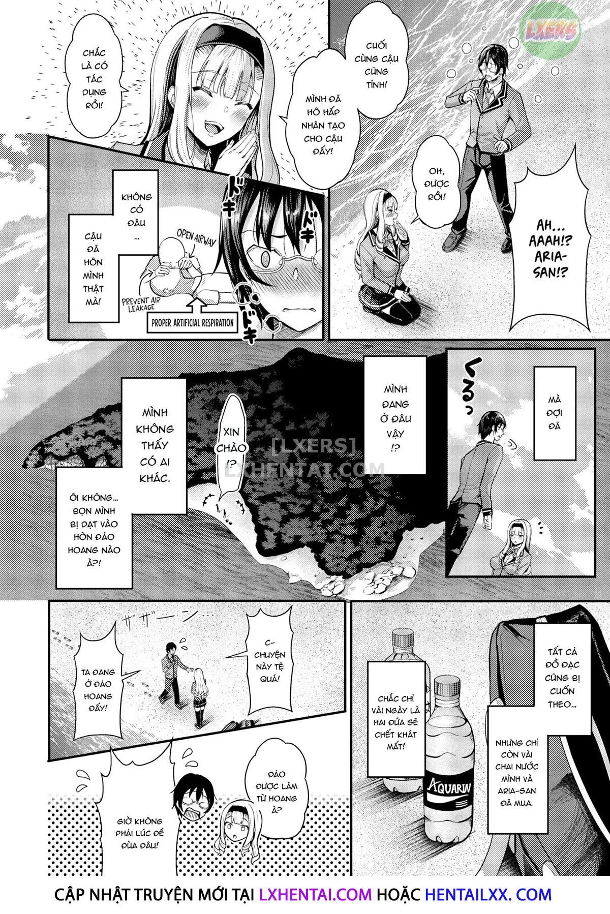 HentaiVN.net - Ảnh 10 - Stranded on a Desert Island Where I Can Creampie All the Girls I Want ~Making My Female Classmates Into My Harem~ - Chap 1