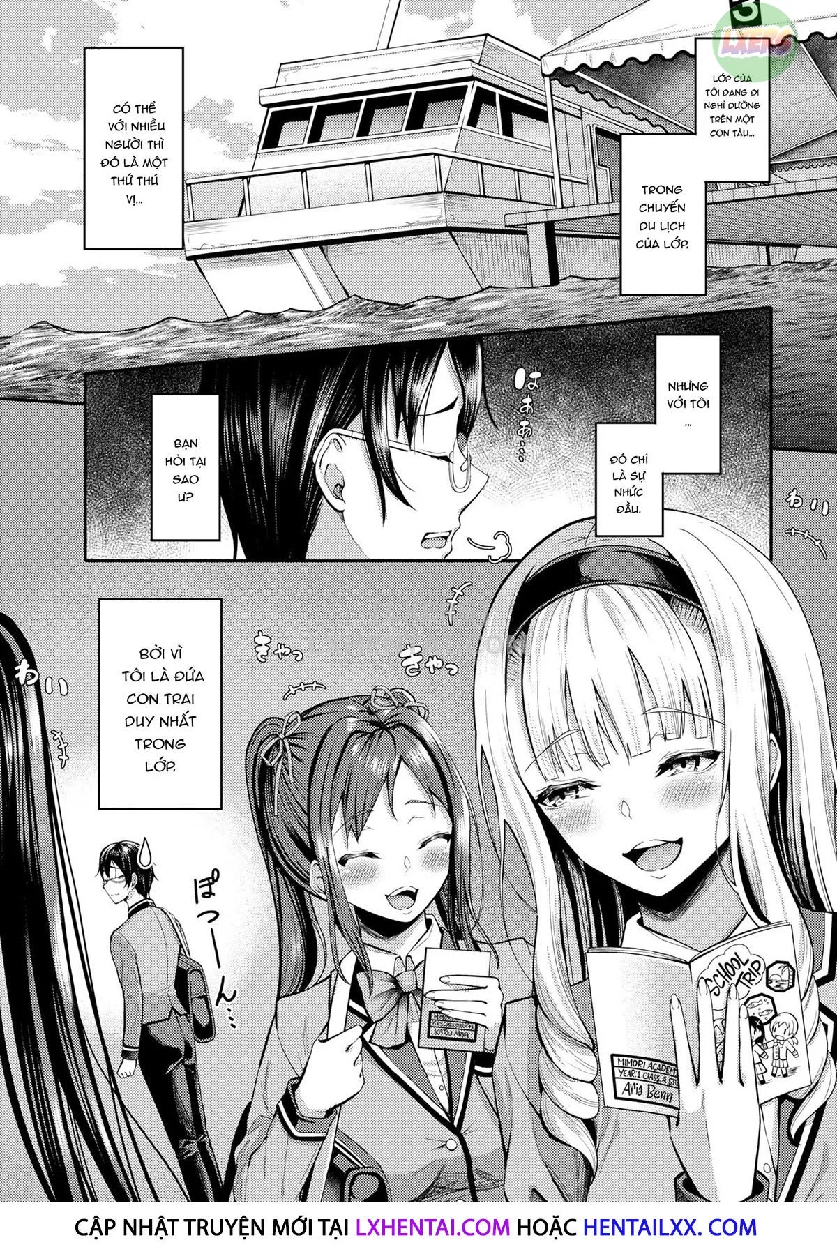 HentaiVN.net - Ảnh 6 - Stranded on a Desert Island Where I Can Creampie All the Girls I Want ~Making My Female Classmates Into My Harem~ - Chap 1