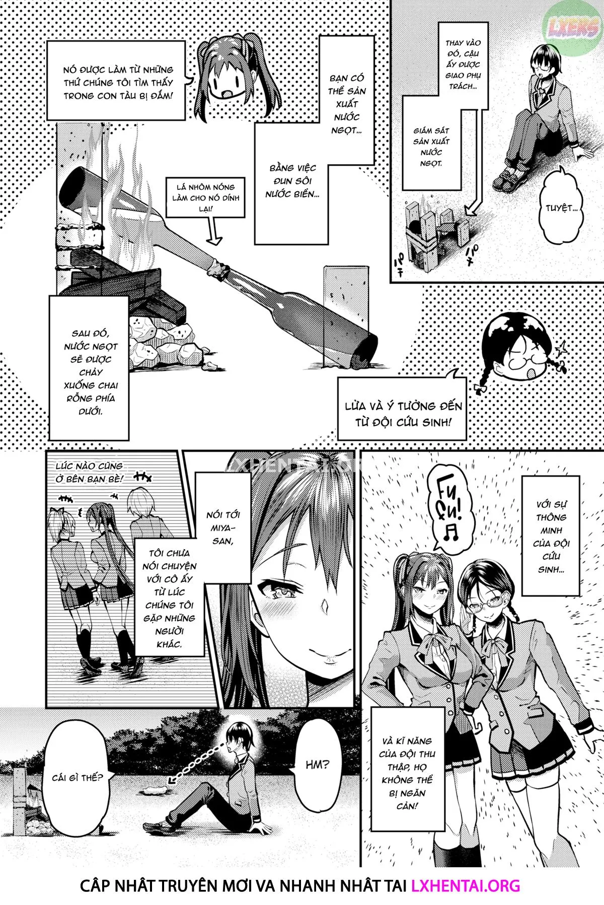 HentaiVN.net - Ảnh 7 - Stranded on a Desert Island Where I Can Creampie All the Girls I Want ~Making My Female Classmates Into My Harem~ - Chap 5