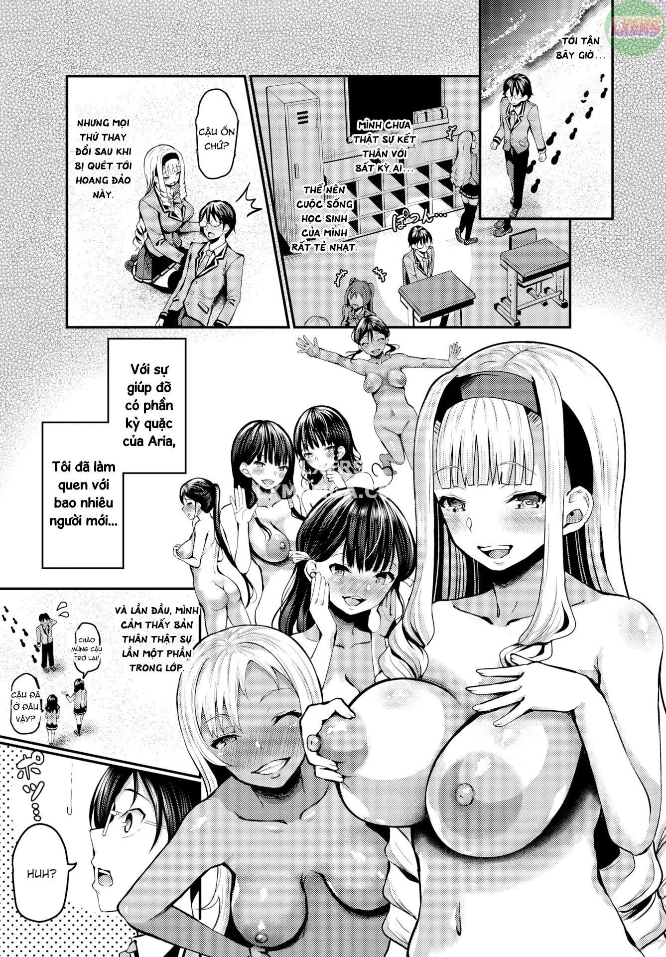 HentaiVN.net - Ảnh 3 - Stranded on a Desert Island Where I Can Creampie All the Girls I Want ~Making My Female Classmates Into My Harem~ - Chap 7