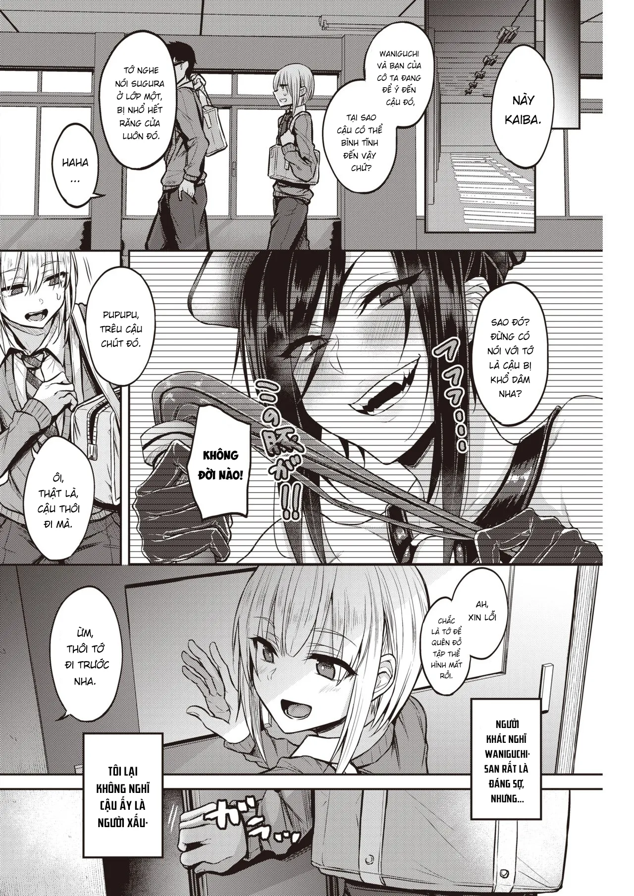 HentaiVN.net - Ảnh 4 - Waniguchi-san biến thái! - Oneshot - Có che