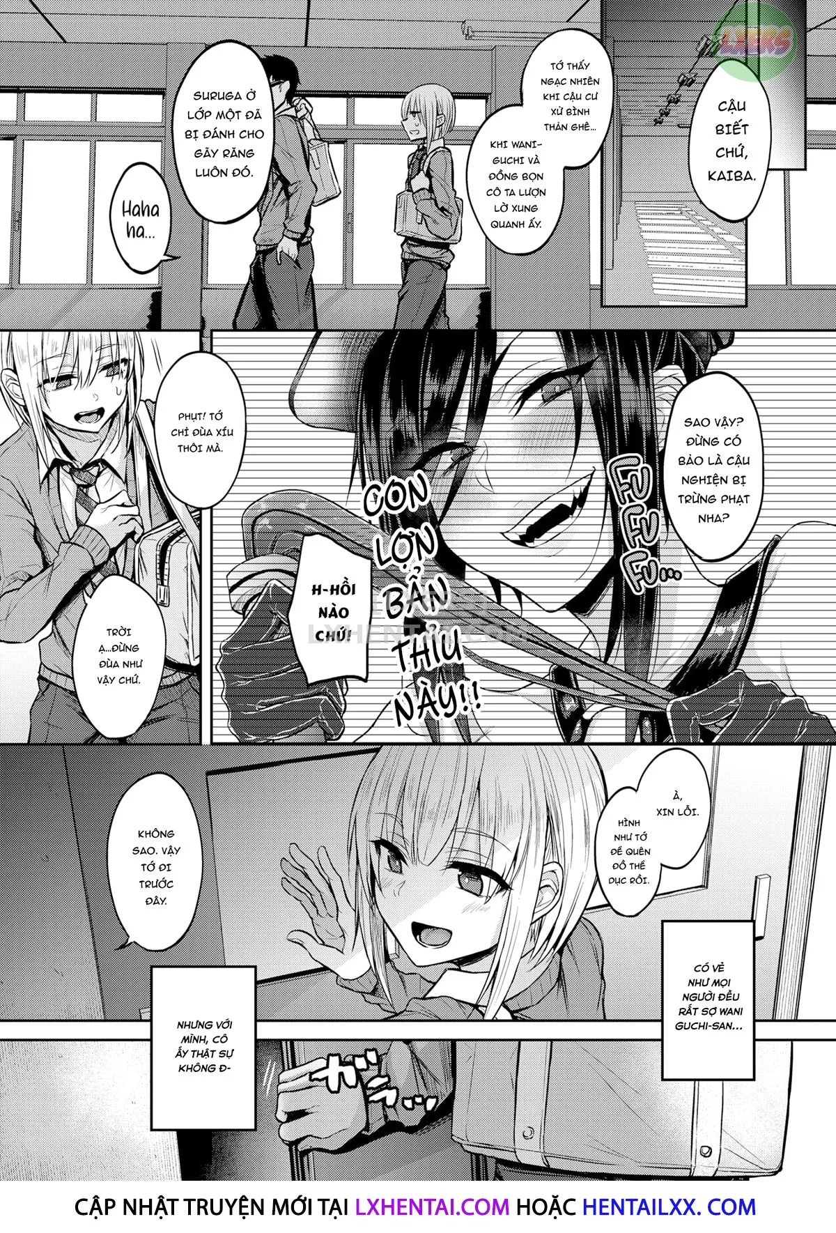 HentaiVN.net - Ảnh 6 - Waniguchi-san biến thái! - Oneshot - Không che