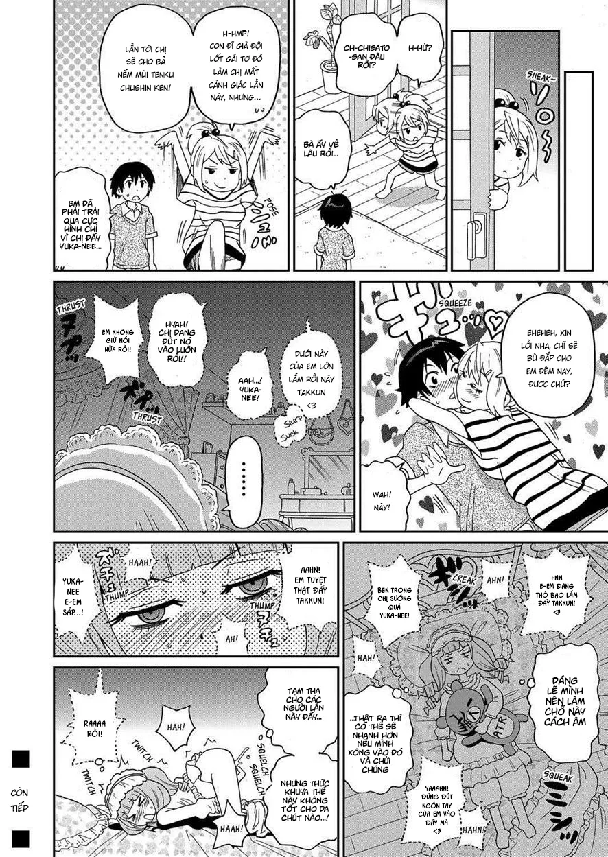 HentaiVN.net - Ảnh 25 - Wakuwaku Onee-sans [Thrilling Sisters] - Chap 5