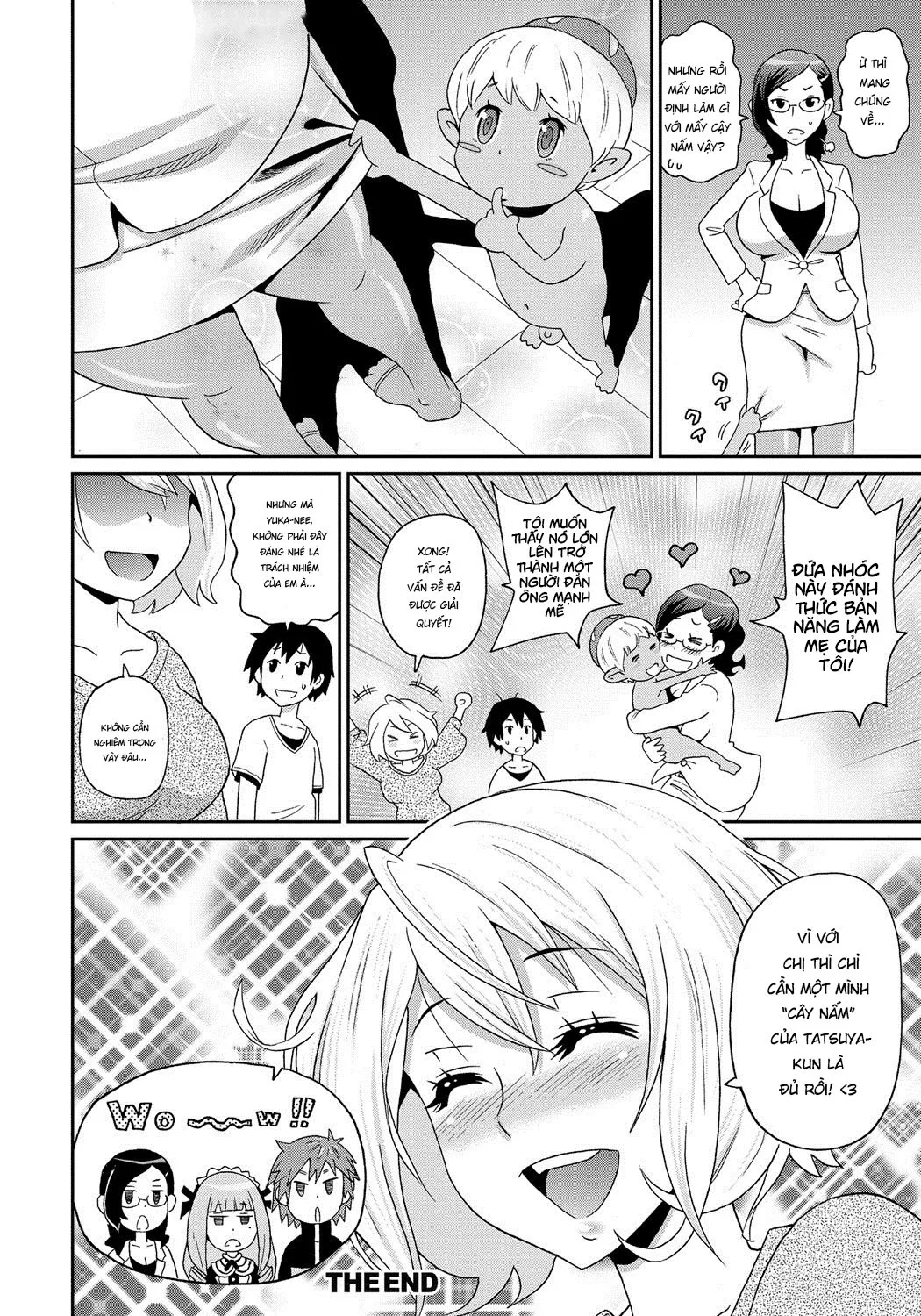 HentaiVN.net - Ảnh 25 - Wakuwaku Onee-sans [Thrilling Sisters] - Chap 8 - End