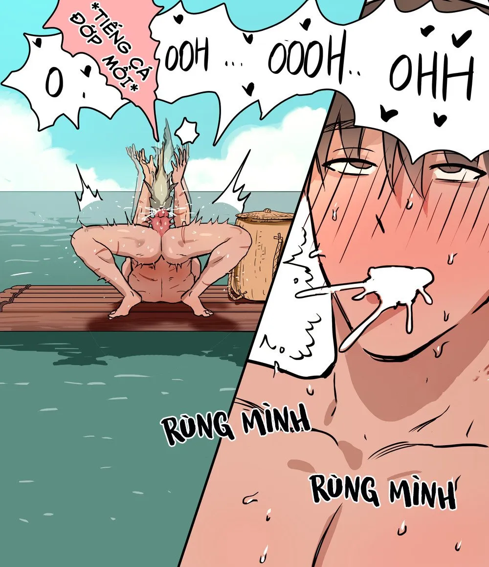HentaiVN.net - Ảnh 5 - Câu cá cùng Warrior [Warrior’s Fishing] - Cá nè.