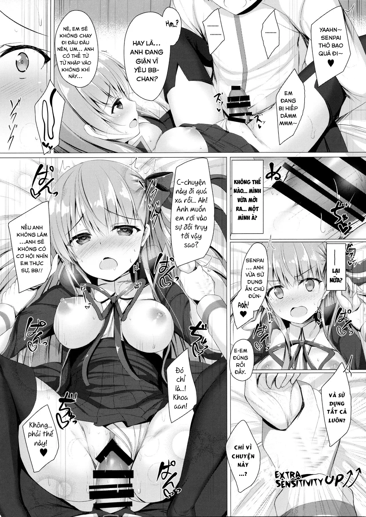 HentaiVN.net - Ảnh 6 - Đến lúc trừng phạt rồi, Senpai! [Oshioki desu yo, Senpai; It's punishment time, Senpai!] - Oneshot