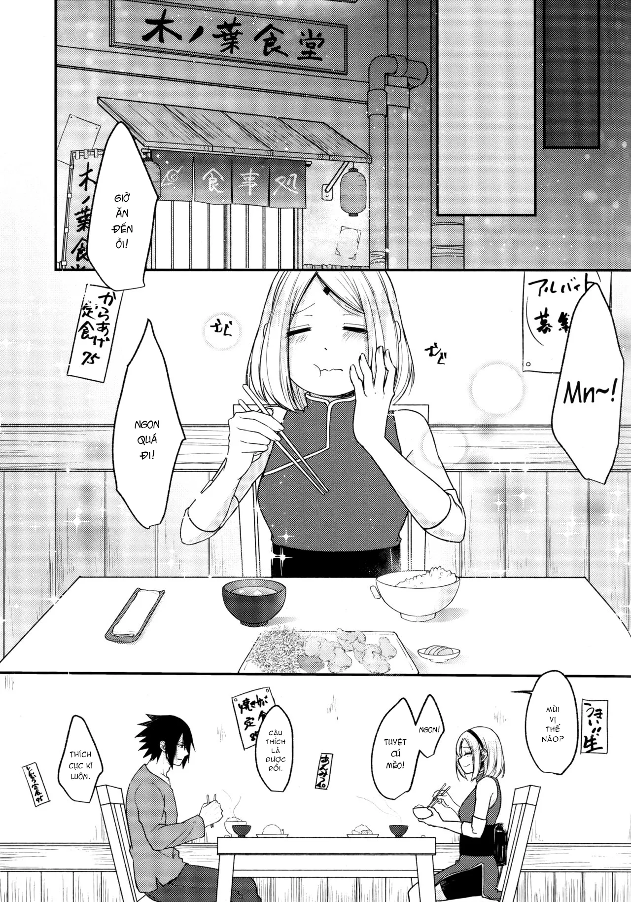 HentaiVN.net - Ảnh 5 - My woman eats well [Ore no onna wa yoku taberu] - Oneshot
