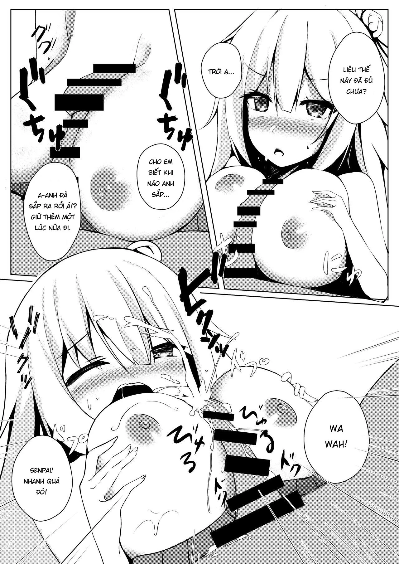 HentaiVN.net - Ảnh 11 - Erolive. [バーチャルエロライブ本] - Oneshot: Haachama, Aki, Mel, Choco đang làm cái jztr?