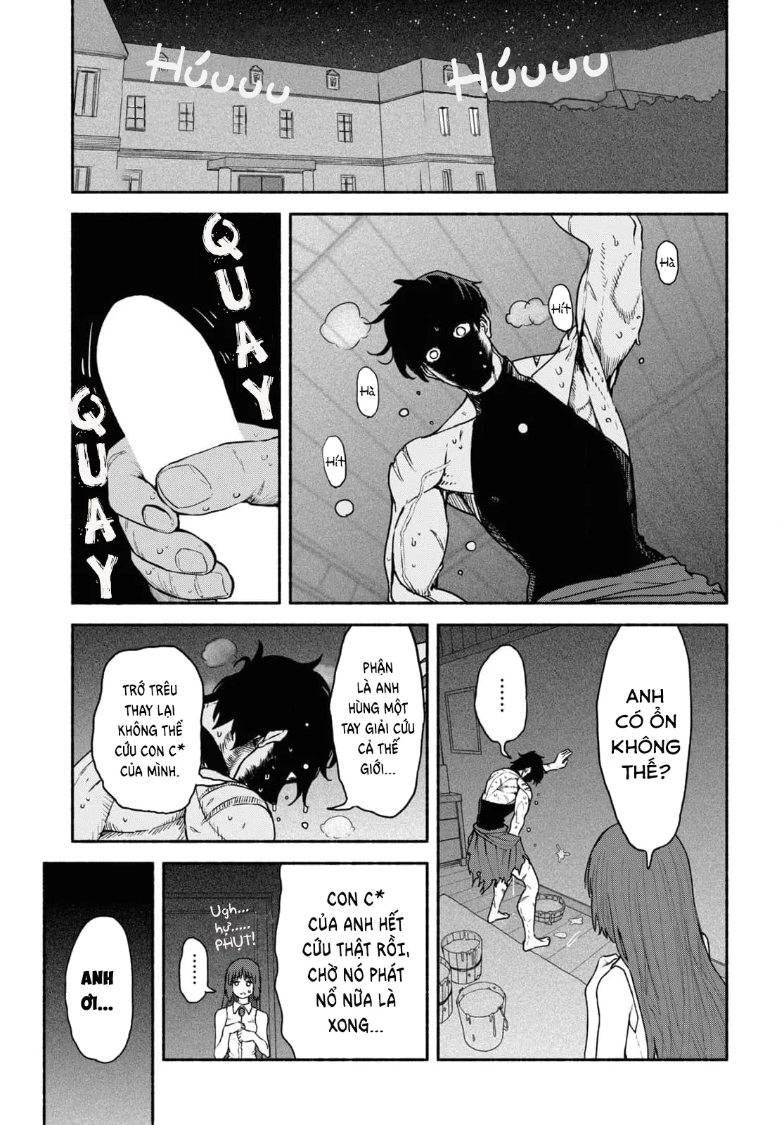 HentaiVN.net - Ảnh 3 - Vấn Đề Hạ Bộ Của Anh Hùng [Hero's Lower Body Situation, Yuusha-sama no Kahanshin Jijo] - Oneshot