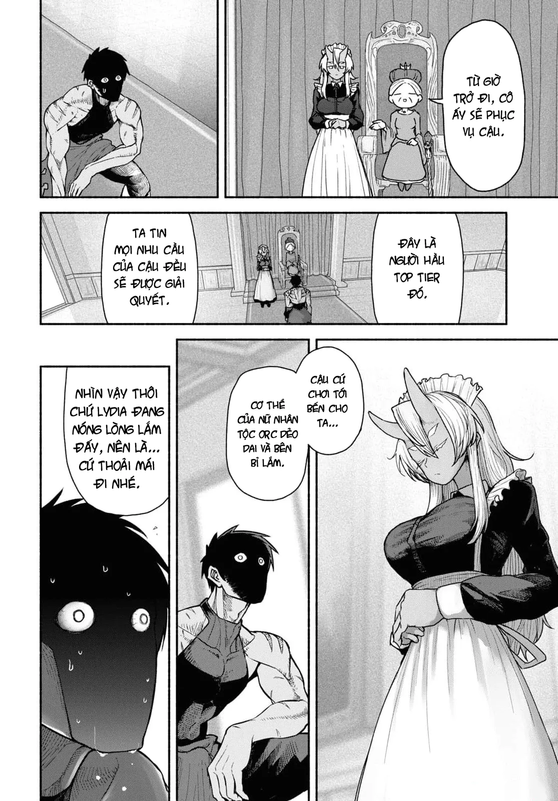 HentaiVN.net - Ảnh 6 - Vấn Đề Hạ Bộ Của Anh Hùng [Hero's Lower Body Situation, Yuusha-sama no Kahanshin Jijo] - Oneshot