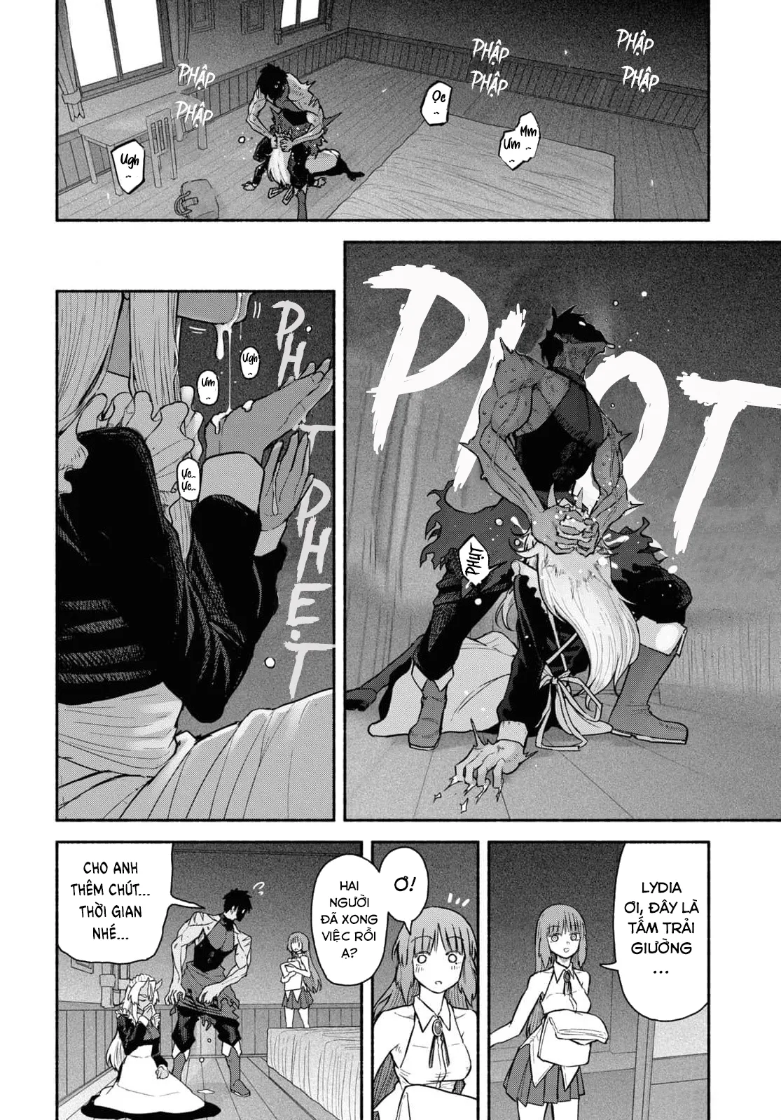 HentaiVN.net - Ảnh 8 - Vấn Đề Hạ Bộ Của Anh Hùng [Hero's Lower Body Situation, Yuusha-sama no Kahanshin Jijo] - Oneshot