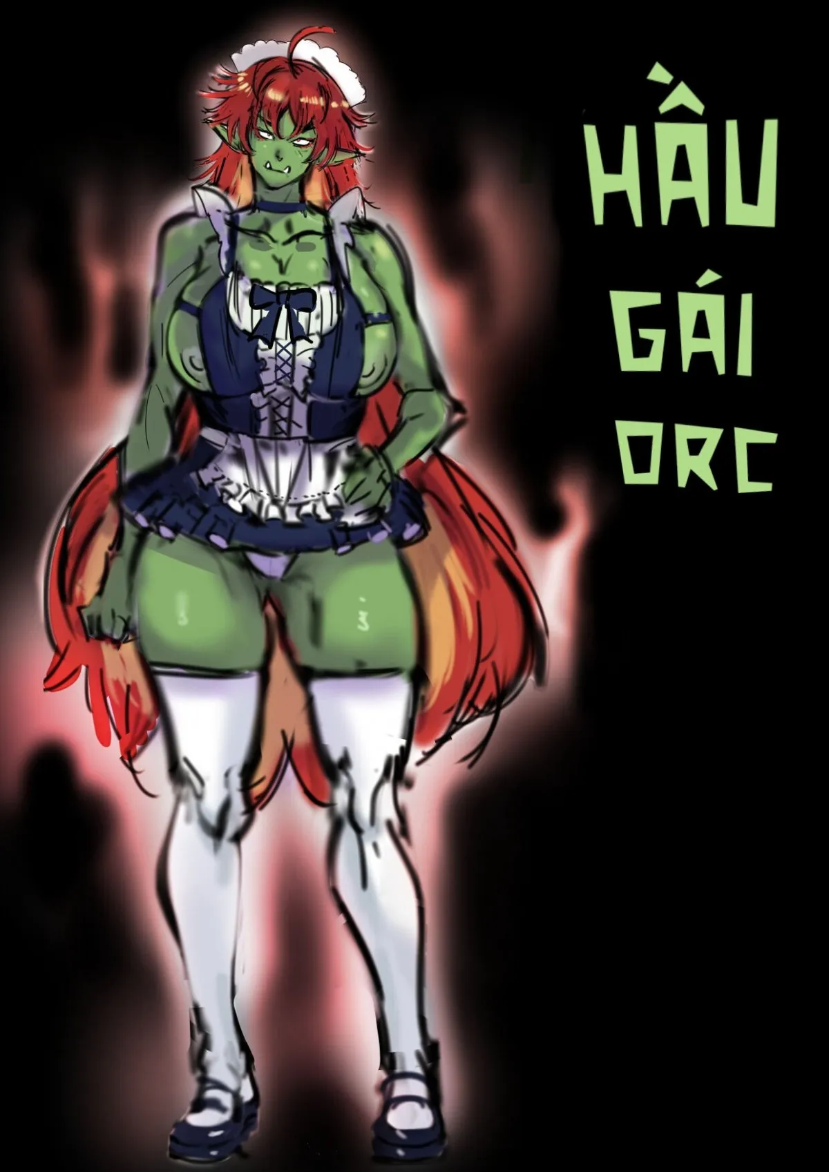 HentaiVN.net - Ảnh 5 - Thưởng thức các tình nhân [Relish The Mistresses] - Chap 2+3: Hầu gái orc và thánh hiệp sĩ