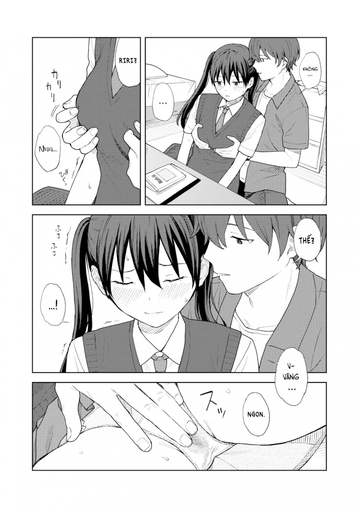 HentaiVN.net - Ảnh 12 - Ngay Cả Khi Em Nói Không - Oneshot