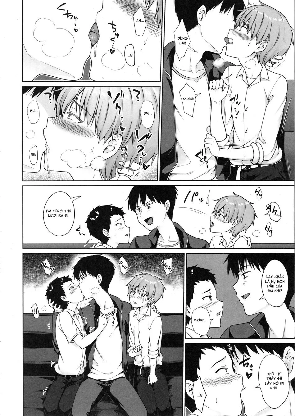 HentaiVN.net - Ảnh 10 - Namaiki DK Saimin Choukyou - Chap 1