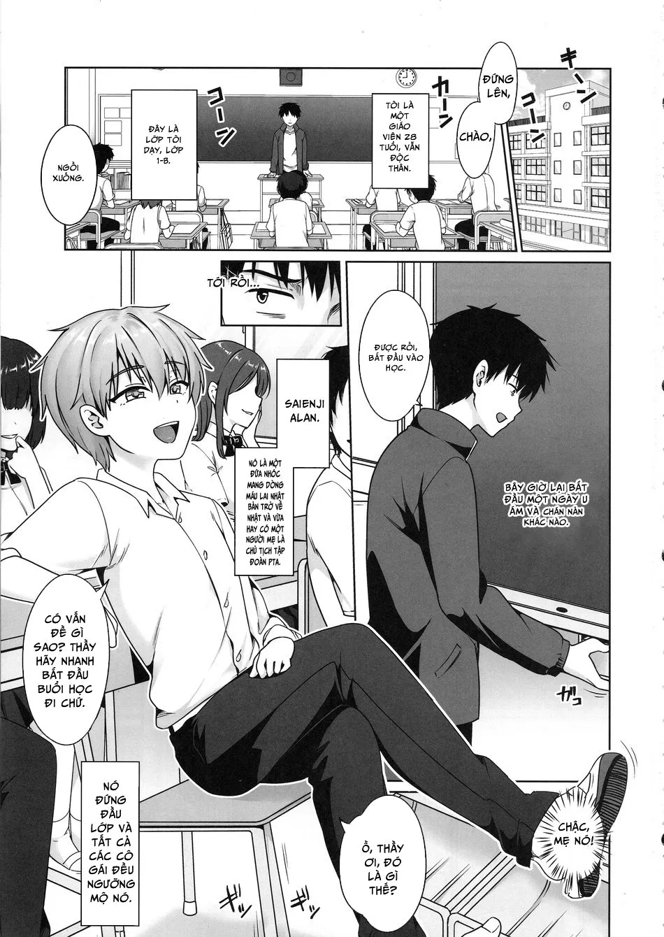 HentaiVN.net - Ảnh 3 - Namaiki DK Saimin Choukyou - Chap 1