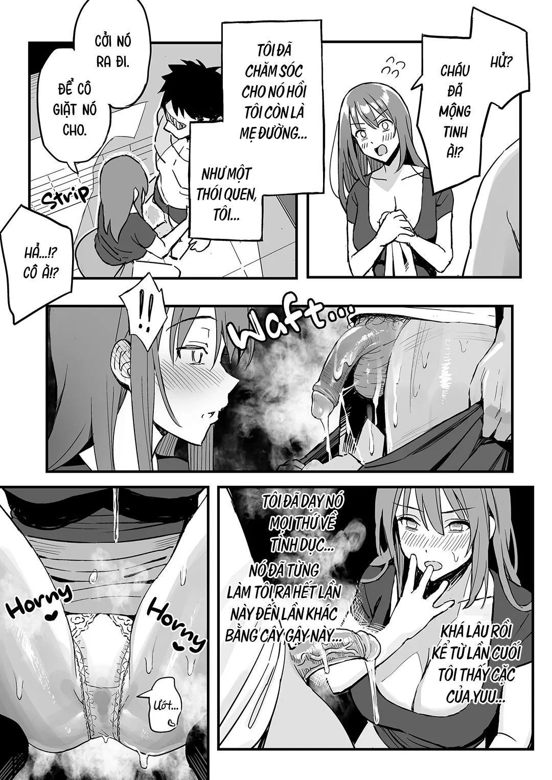 HentaiVN.net - Ảnh 9 - Mẹ bạn gái từng là mẹ đường của tôi - Oneshot