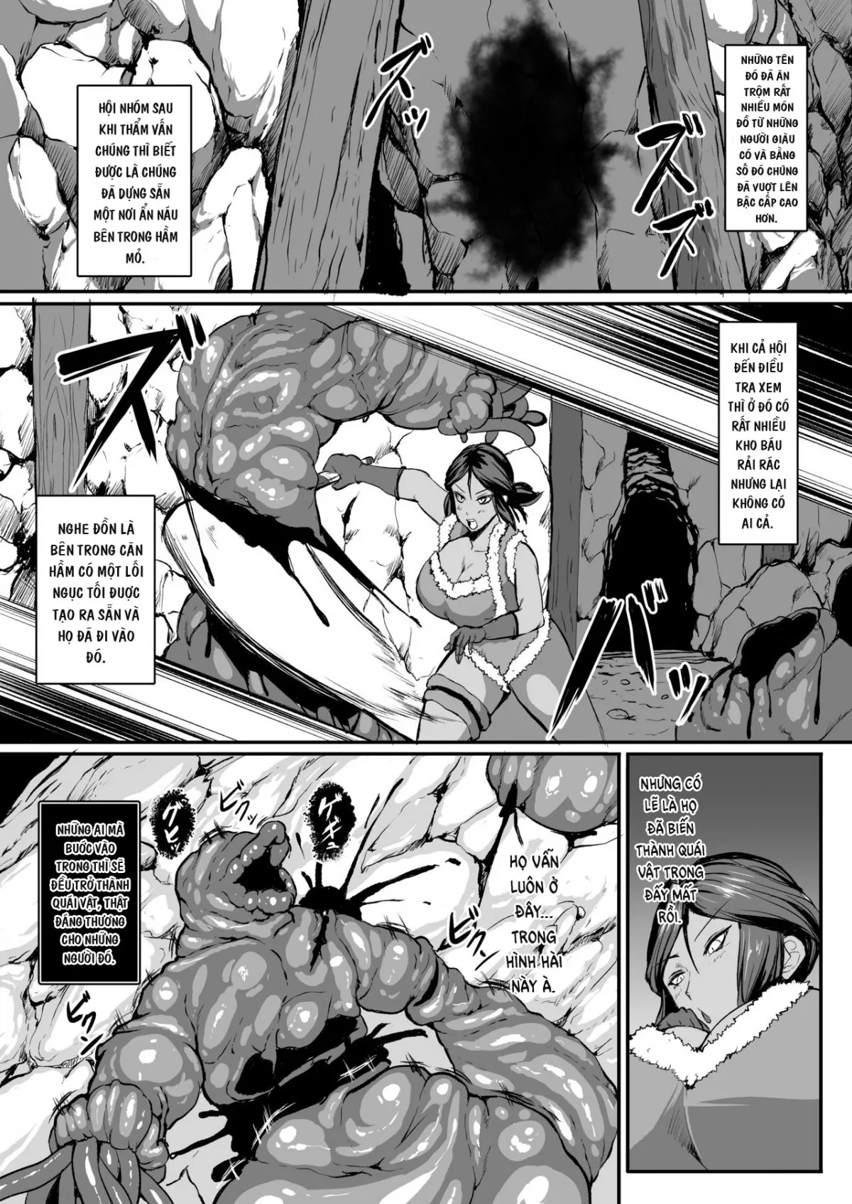 HentaiVN.net - Ảnh 6 - H na Dungeon ga Afureru Sekai de 4 - Oneshot