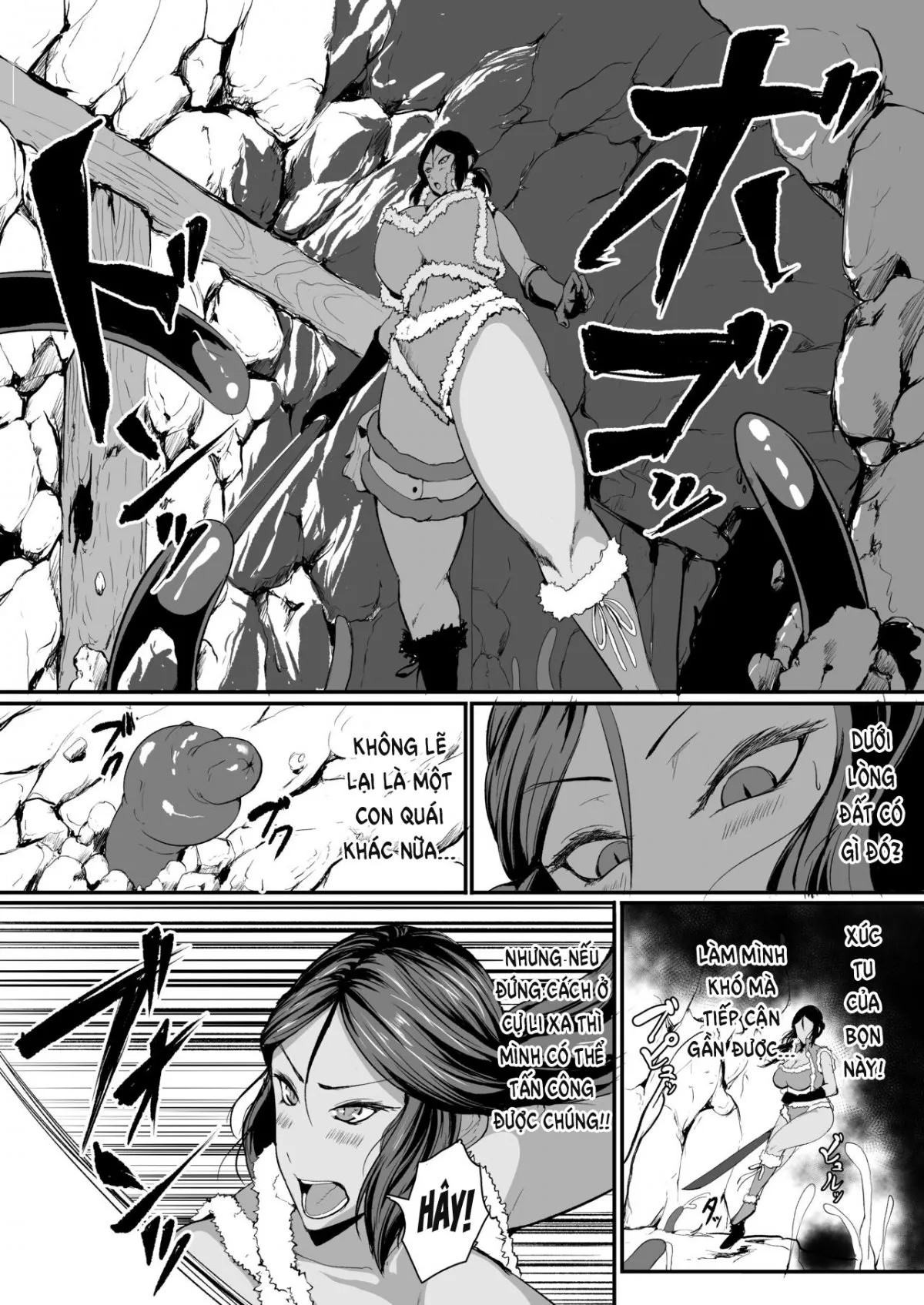HentaiVN.net - Ảnh 8 - H na Dungeon ga Afureru Sekai de 4 - Oneshot