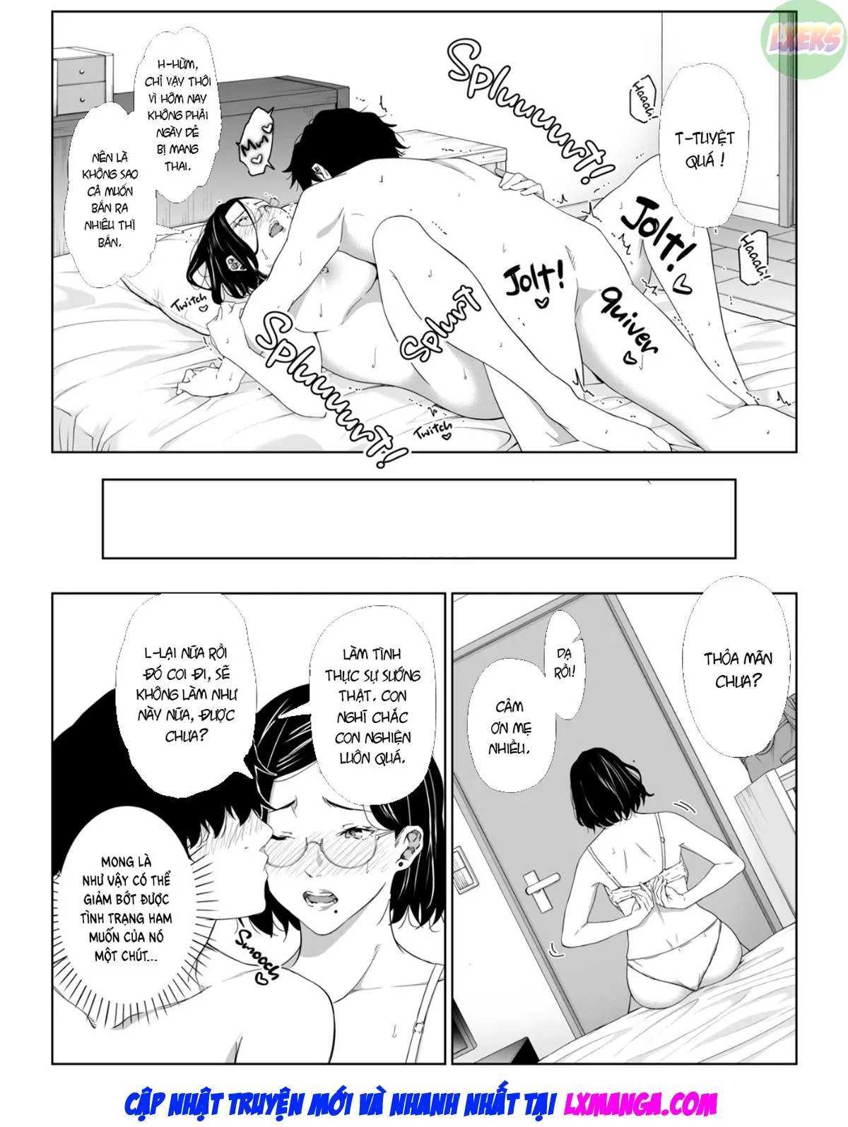 HentaiVN.net - Ảnh 37 - Okaa-san de Gaman Shinasai - Patient with mother - Oneshot