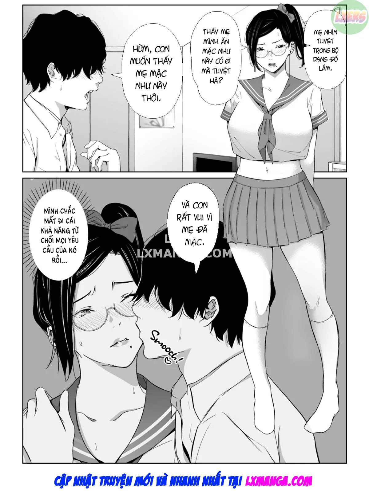 HentaiVN.net - Ảnh 45 - Okaa-san de Gaman Shinasai - Patient with mother - Oneshot