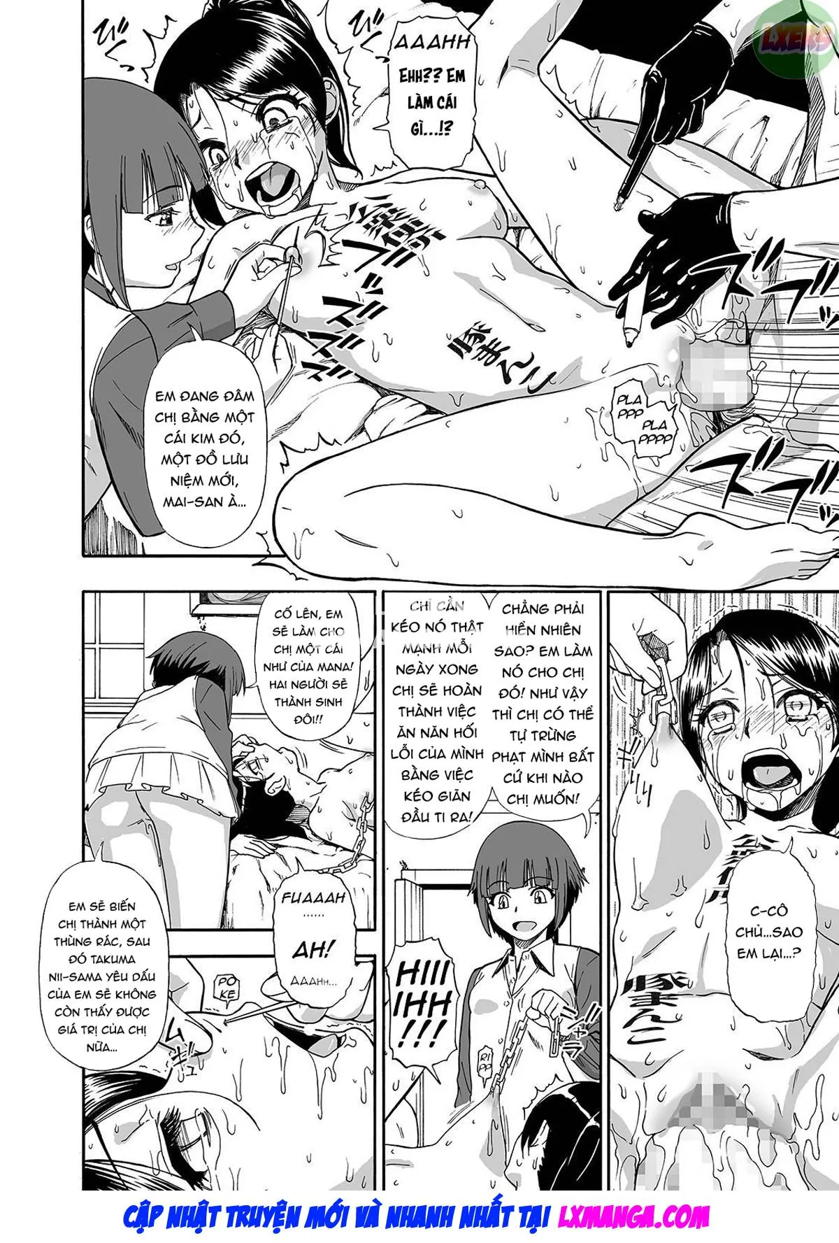 HentaiVN.net - Ảnh 13 - The Chikushou Bara [Hanayome Ningyou] - Chap 4