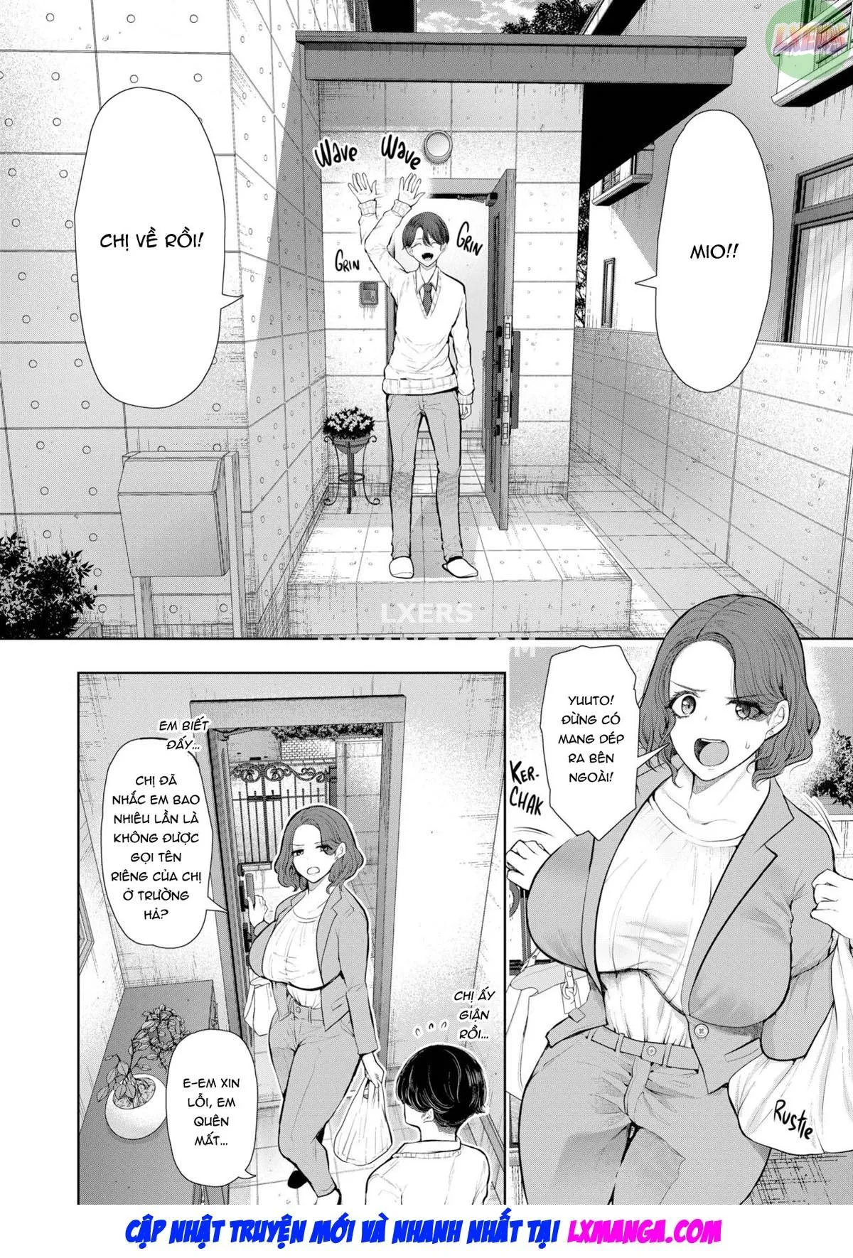 HentaiVN.net - Ảnh 10 - Furare Jokyoushi wa Toshishita Itoko ni Kaihatsu Sareru - Oneshot