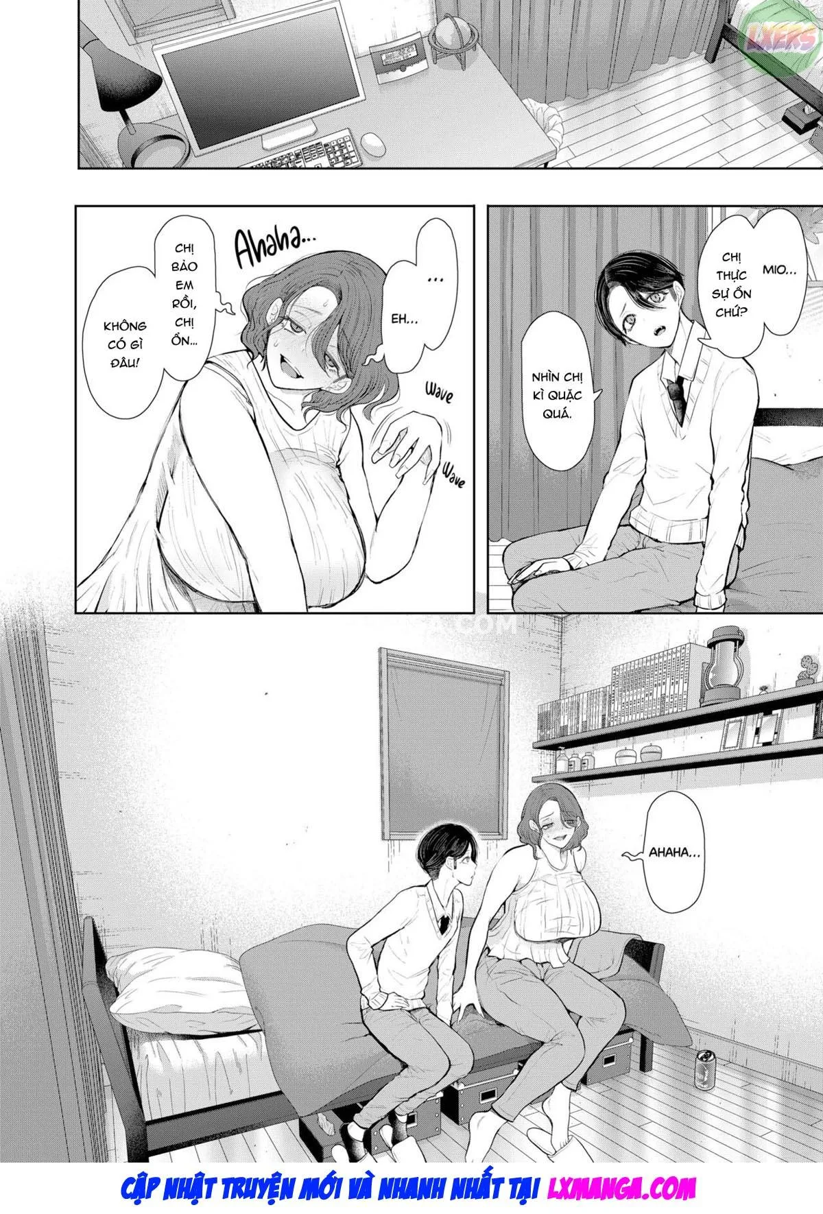 HentaiVN.net - Ảnh 18 - Furare Jokyoushi wa Toshishita Itoko ni Kaihatsu Sareru - Oneshot