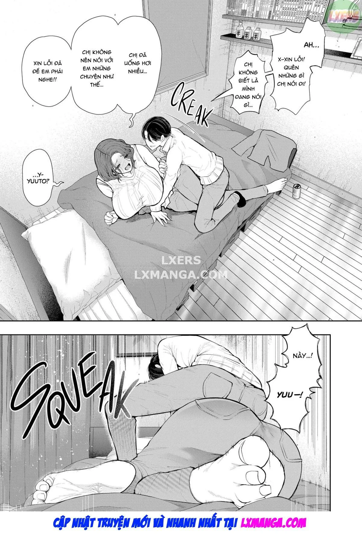HentaiVN.net - Ảnh 23 - Furare Jokyoushi wa Toshishita Itoko ni Kaihatsu Sareru - Oneshot